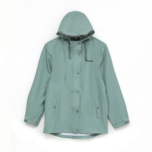 Impermeable y Cortavientos para Hombre, Chaqueta de Invierno Ligera con Capucha, Chaqueta para Lluvia con Logotipo Frontal Personalizado, Color Sólido, Material Reciclado - Product Image 3