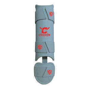 Protector de Pierna Personalizado para Béisbol y Sóftbol, Ligero, de Cuero PU, Color Gris, Ajustable, para Jóvenes - Product Image 1