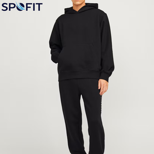 เสื้อฮู้ดดี้ผู้ชายคุณภาพสูง ปี 2026 สำหรับฤดูใบไม้ร่วงและฤดูหนาว สไตล์ลำลอง ทรงหลวม ใส่สบาย สีพื้น เหมาะสำหรับใส่ลำลอง - Product Image 6