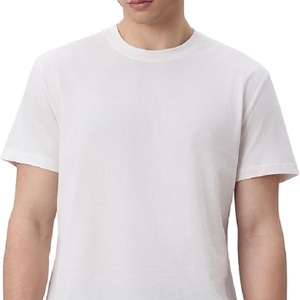 T-shirt pour homme à manches courtes, col rond, coupe classique, 100% coton jersey simple, 180 GSM, couleur noire unie, fabriqué au Bangladesh - Product Image 5