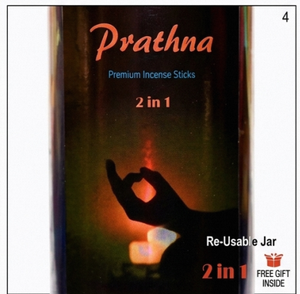 Premium Bamboo Incense <b>Sticks</b> 2 in 1 Reusable Jar Indian Religious <b>Scented</b> Organic Hand-made Eco-Friendly All Season - Product Image 5