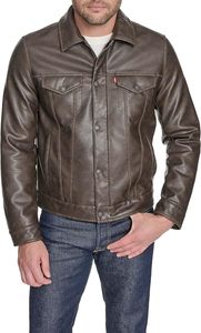 Genuine <b>Leather</b> Eco-Friendly Breathable Windproof Men's Women <b>Jacket</b> Custom Styles Autumn <b>Winter</b> Wear Multiple Colors 2026 - Product Image 1