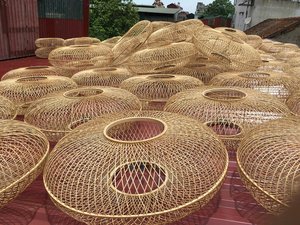 Handmade Natural Seagrass Lampshade Boho Pendant <b>Light</b> Eco Friendly Woven Hanging Lamp Shade - Product Image 6