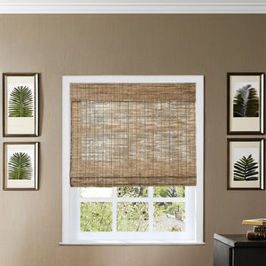 Cortina de Bambú de Alta Calidad Personalizable con Cuentas Multicolores, Inodora, No Tóxica, Enrollable, Moderna, para Ventanas Francesas, Uso Hospitalario - Product Image 2