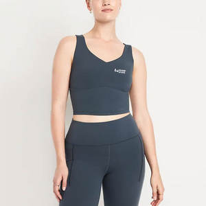 Ropa Deportiva para Gimnasio, Top de Yoga Disponible en Todas las Tallas, Top de Yoga para Mujer con Logotipo Personalizado - Product Image 3