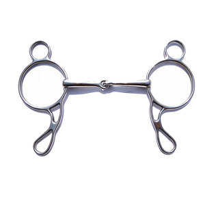 Premium Stainless Steel Horse <b>Gag</b> <b>Bit</b> Engineered for Strength Offering Dependable Performance in Riding Activities - Product Image 2