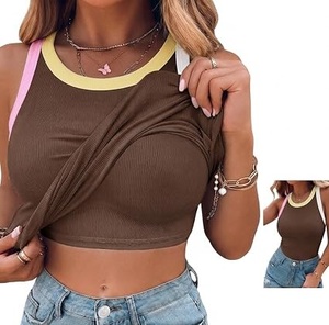 Sujetador Deportivo de Moda para Mujer, Transpirable, para Yoga y Fitness, OEM Personalizable, Deportivo, de Maternidad, con Sujetador Incorporado - Product Image 1