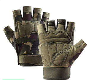 Gants de fitness en cuir à demi-doigts avec logo personnalisé pour la musculation, la musculation en salle et l'extérieur – Vente en gros – Nouveau fabricant de qualité - Product Image 6