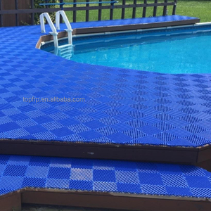 Dalles de sol en vinyle PP emboîtables pour garage, station de lavage de voitures, atelier de réparation, piscine, jardin, balcon - Product Image 2