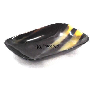 Plateau en corne naturelle fait main, table basse de luxe, accessoire de service par Tradebyd - Product Image 6