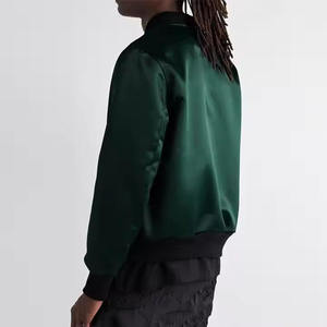 Chaqueta Varsity Personalizada para Hombre, Ligera, Vintage, de Lona Transpirable, Reversible, Estilo Urbano, Tallas Grandes, con Cierre de Cinturón - Product Image 3