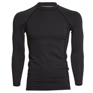 Nouveau design populaire, meilleure qualité, rashguard respirant, faible MOQ, vente en gros, couleur contrastée, manches longues pour hommes, en vente en ligne - Product Image 4