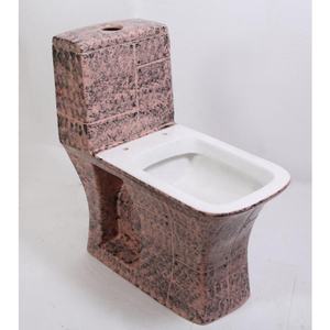 Gran oferta, artículos sanitarios de baño de lujo, inodoro de cerámica para baño, inodoro de una pieza en colores de lujo, exportador mayorista de fábrica - Product Image 6