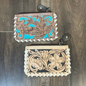 เคสหนังแท้สำหรับทุกเพศ, กระเป๋าใส่เหรียญมีซิปรูดได้อเนกประสงค์ขนาดเล็ก - Product Image 5