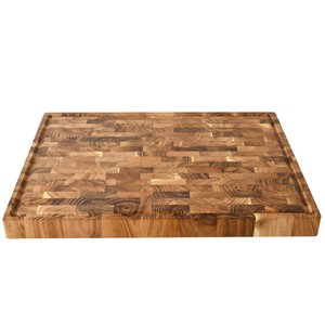 Tabla de cortar de madera de teca natural ecológica con diseño atractivo para cocina, tabla de picar para hoteles, al mejor precio. - Product Image 2