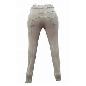 Pantalones de equitación de microfibra ultra suave con cintura ancha y cómoda para damas. - Product Image 3