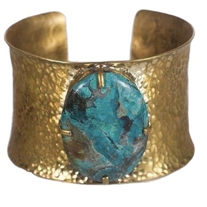 Collier ras du cou en perles de bois colorées CRYSTAL CRAFT, collier bib africain multicolore en bois - Product Image 1