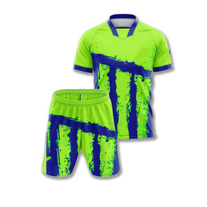Maillot de football personnalisé respirant par sublimation, design 2026, avec logo, couleurs et tissu de haute qualité - Product Image 6