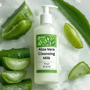 Hydrating Aloe Vera Cleansing Milk Gentle Deep Cleansing Dry Sensitive Skin RemovesMakeup Impurities & Restores Moisture Balance - Product Image 4