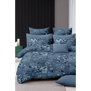 Stylish Quality Cotton 3 PCS Bedsheet Set Solid Floral Print Classic Style <b>Comfortable</b> and Great for Gifting - Product Image 2