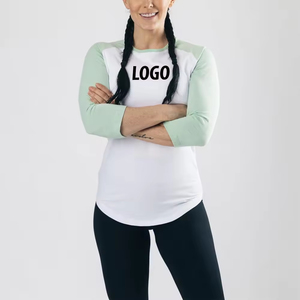 Camisetas de Manga Larga para Mujer, Cuello Redondo, Básicas, Tallas Grandes, Camisetas de Manga Larga para Mujer a la Moda - Product Image 1