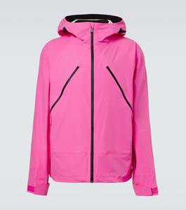 Pink Nylon Windbreaker <b>Set</b> Custom Wholesale Factory Supplier US Casual Fall Street Style Jacket Pants Matching Outfit Collection - Product Image 2