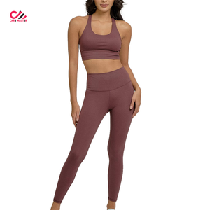 Cheap Price Women <b>Yoga</b> <b>Sets</b> Custom New Sportswear Women's <b>Yoga</b> <b>Set</b> Gym High Stretch Workout <b>Yoga</b> Leggings <b>Sets</b> - Product Image 3