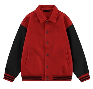 Chaqueta Varsity de Lana Transparente Personalizada de Alta Calidad para Hombre, Talla Grande, Chaqueta de Poliéster para Hombre con Forro de Satén - Product Image 3