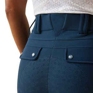 Pantalones de equitación de cuero genuino elásticos de talle alto para mujer, ajuste personalizado, leggings ajustados para montar a caballo, Jodhpur y Breeches - Product Image 4