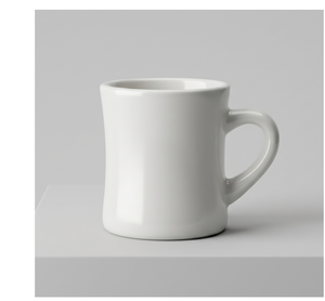 Grande tasse à café en céramique brune artisanale avec poignée, tasse à thé personnalisée, vaisselle de restaurant - Product Image 1