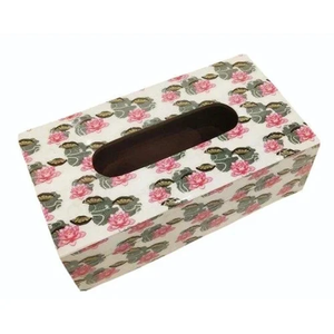 Distributeur de mouchoirs en papier AZ ENTERPRISES Classic Meena imprimé, en bois, durable, fait main, écologique, décoratif pour la maison, le bureau, l'hôtel - Product Image 4