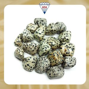 หินแจสเปอร์ดัลเมเชียนธรรมชาติคุณภาพสูง ขัดเงา หินหลวม ขายส่ง คริสตัลบำบัด หินจำนวนมากสำหรับขายส่ง - Product Image 2