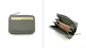 Estuche de Cuero Saffiano de Lujo Castello, con Cierre de Acordeón, para Tarjetas de Crédito, Identificación y Tarjetas de Visita, Calidad Garantizada - Product Image 1
