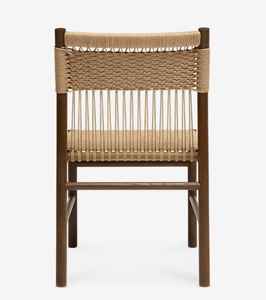 Silla de Comedor Premium Hecha a Mano con Ratán y Madera de Teca Sólida – Muebles Sostenibles para Restaurantes, Cafés y Hoteles, para Venta al por Mayor y Proyectos - Product Image 4