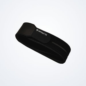 Sangles de genou pour la gym SMARTHADA Flex Slim, bande de soutien du tendon rotulien, pièce unique, fabriqué en Corée, noir - Product Image 5