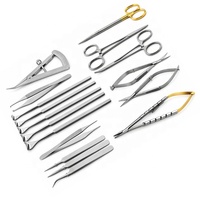 Kit de chirurgie d'encéphalotomie, instruments d'ophtalmologie, outils chirurgicaux médicaux professionnels manuels