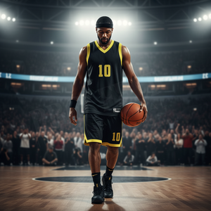 Maillot de basket-ball réversible professionnel pour le streetball en plein air, uniforme léger et respirant, kit d'entraînement pour les clubs - Product Image 3