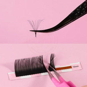 Pinzas para Pestañas de Acero Inoxidable de Alta Calidad con Punta Serrada, Herramienta de Belleza Duradera con Logotipo Personalizado, para Aplicación y Estilizado de Pestañas en Salón de Belleza - Product Image 4