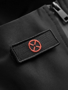 High Street Fashion Apparel MEN'S HOODED <b>WATERPROOF</b> CANVAS PULL-OVER CASUALOUTDOOR AUTUMN ZIPPER SOLID CLOTHING - Product Image 6