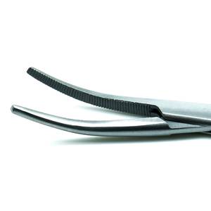 Pinces hémostatiques courbes en acier inoxydable multi-usages, durables et réutilisables, approuvées CE ISO, instruments chirurgicaux manuels - Product Image 3