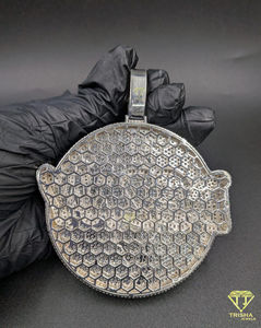 Collar Personalizado con Nombre DEZNY en Plata de Ley 925 con Diamantes, Estilo Hip Hop - Product Image 2