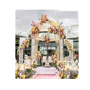 Mandap de Boda de Diseño Moderno, Simple y Duradero, de Plástico Reforzado con Fibra, para Uso en Interiores y Exteriores - Product Image 1