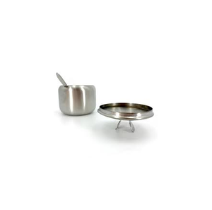 Salero y Azucarero de Acero Inoxidable de Calidad Superior, Utensilios de Cocina Hechos en India, el Mejor Diseño, Hechos a Mano, Precio Económico - Product Image 2
