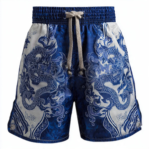 Boxing Fight Wear Muay Thai Shorts Men Breathable Thai Boxing Shorts Satin Kickboxing Fight Shorts Boxing Muay Thai Shorts Men's - Product Image 2