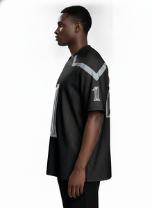 Maillots de football des États-Unis imprimés – 0 Gibbs, 97 Hutchinson, 16 Jared Goff, 14 St Brown, 20 Sanders, 58 Sewell, 5 Montgomery – Respirants pour hommes - Product Image 2