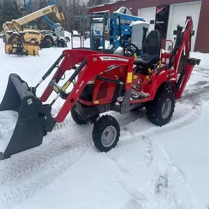 Tracteur Massey Ferguson GC1723EB, tracteur à roues, 4x4, chargeuse arrière, tracteur utilitaire agricole, 45 CV, transmission par engrenages - Product Image 2