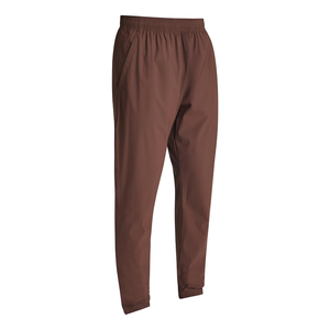 Men's Trousers <b>Brown</b> Elastic Waist Sweatpants Casual Midweight Cotton Canvas <b>Joggers</b> with Side Pockets Summer - Product Image 6