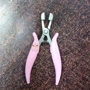 Pinzas Profesionales para Remover Extensiones de Cabello, Herramienta de Acero Inoxidable para Salón, Mango Rosa - Product Image 2