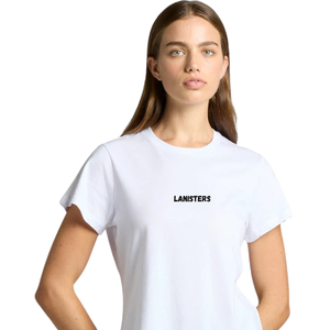 <b>Womens</b> O Neck Short Sleeve T Shirt Regular Fit Small Chest Print Clean <b>Back</b> Casual Wholesale Custom OEM Cotton Jersey Tee Shirts - Product Image 3