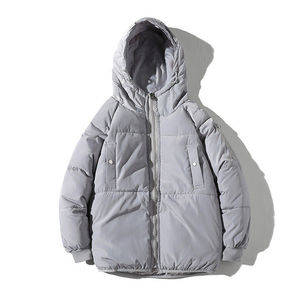 Wholesale Fashion Men <b>Padded</b> Winter Jackets Warm <b>Waterproof</b> Jacket for Man With Recycled Fibers Puffer Men's Jacket - Product Image 3